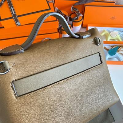 wholesale quality hermes 24/24  mini 21 evercolor etoupe phw